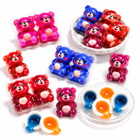 Gomitas de Oso Rellenas de Mermelada, Dulces y Ácidas, con Centro de Fruta, Suaves y Masticables, Venta al por Mayor, Etiqueta Privada Personalizada, OEM/ODM, Halal