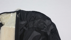 Bolsa para Disfraces de Danza para Niños de Poliéster 210D con Ventana de PVC Colgante, 3 Bolsillos Transparentes, Cremallera Central, Tarjetero, para Ballet, Recital, Cosplay - Product Image 4