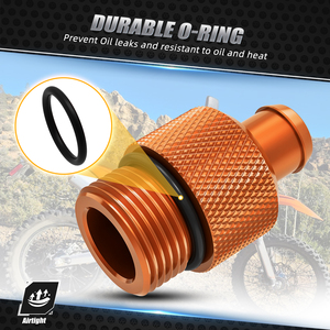 NICECNC Kit de tuyau de vidange d'huile de moto de 25 cm pour <span class=keywords><strong>KTM</strong></span> 250 <span class=keywords><strong>350</strong></span> <span class=keywords><strong>EXC</strong></span> <span class=keywords><strong>F</strong></span> 2015-2023 250SXF 250XC-<span class=keywords><strong>F</strong></span> 2016-2024 - Product Image 2