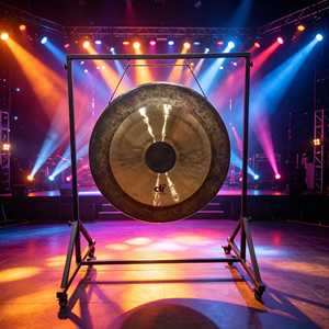 Gong Hecho a Mano 100% en Fábrica, 90cm/35 Pulgadas con Soporte, OEM, Instrumentos de Percusión, Orquesta, <span class=keywords><strong>Concierto</strong></span> <span class=keywords><strong>Sinfónico</strong></span> - Product Image 6
