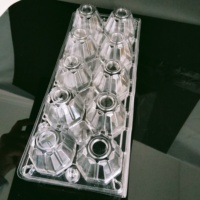 Stock de réfrigérateur plateau d'œufs transparent, 12 trous de cellules, une dizaine de clamshell PET haute qualité jetable taille moyenne