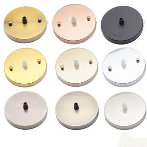 <span class=keywords><strong>Punta</strong></span> de sartén de techo, disco sentado, chasis de hierro forjado, base de candelabro para restaurante, accesorios de fijación de iluminación - Product Image 6