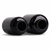 Bouteille de 200 ml en PET de qualité alimentaire pour médicaments liquides avec bouchon de sécurité CRC, flacon noir pour vitamines et soins de santé