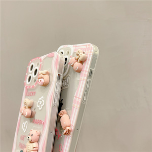 Coque arrière de téléphone à motif de dessins animés, étui pour iPhone 13 12 11 <span class=keywords><strong>Pro</strong></span> Max XR XS Max X 7 8 Plus - Product Image 5