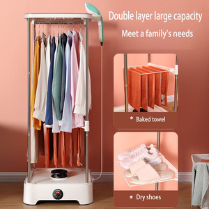 Sèche-serviettes compact en corde d'acier multifonction pour vêtements ménagers de 9kg avec évents de remplacement muraux électriques pour hôtels - Product Image 3