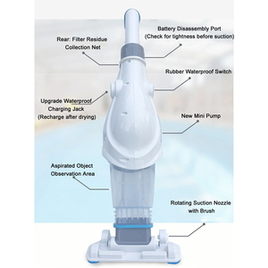 Nettoyeur de piscine automatique à interface simple, fonction de démarrage à un bouton - Product Image 3