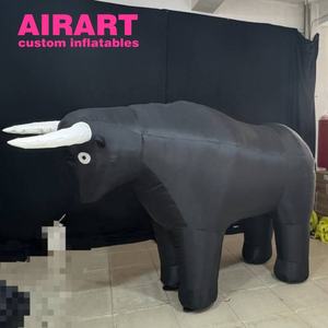 Gran oferta de países europeos, traje inflable, traje de toro inflable de Color negro para Pasodoble - Product Image 6