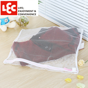 Sac à linge en maille épaisse Lec, rond, avec fermeture éclair, pour vêtements, utilisation dans la salle de bain - Product Image 4