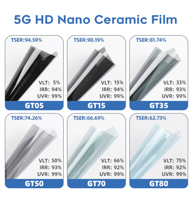 KML GT70 5G HD Nano Céramique Film Teinté Haute Définition pour Vitres de <span class=keywords><strong>Voiture</strong></span> PET Protection UV Pare-<span class=keywords><strong>brise</strong></span> Anti-éclats pour Voitures - Product Image 3