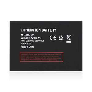 GIOBACCA 3.7V 2500mAh แบตเตอรี่ลิเธียมสำหรับเน็ตเกียร์ เซียร์รา ไวร์เลส เราเตอร์ Aircard 770S 771S 782S 790S 344B(สปริ้นท์) AC770S W-5 - Product Image 1