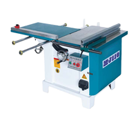 Scie circulaire horizontale à bois WEIKA, machine à découper avec table coulissante inclinée à 45/90 degrés, moteur 3 kW, épaisseur 70x90 mm
