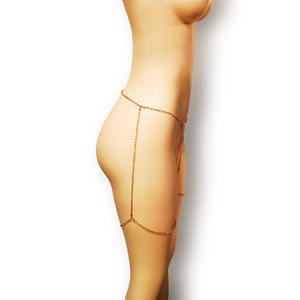 Seksi Alaşımlı Vücut Zinciri Bacak Zinciri Tam Kaplama Pençe Taşlı Takı Toptan Satış - Product Image 5