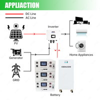 Kits de boîtier de batterie Lifepo4 Xiho V2 51.2V 48V 16S1P 314Ah 280Ah pour pack de batterie lithium-ion 15kWh avec BMS JK PACE