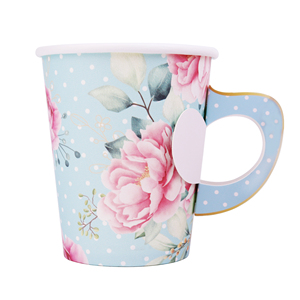 Espresso 16Pcs for Party, Picnic, <b>Bbq</b>, Travel, and Event Tea Party <b>Disposable</b> Bathroom Cups Paper Drinking Cup - Product Image 1