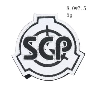 SCP Stiftung Armband Boutique bestickter Stoff Patch Kleidung Dekoration Patch Nähzubehör kann gebügelt werden
