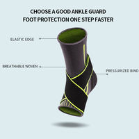Chevillère de Compression Haute Qualité, Attelle et Support de Cheville pour Protection Sportive