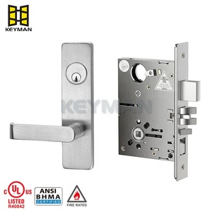 Keyman ANSI/BHMA a156.13 Lớp 1 cao nhất an ninh với CUL danh sách Mỹ được thiết kế chức năng văn phòng F13 lửa đánh giá Mortise khóa - Product Image 3