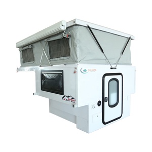 Camper pour pick-up à double cabine 4x4, à glissière, pour cabine européenne, voiture japonaise, profil bas - Product Image 6