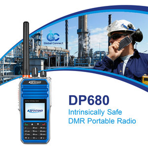 วิทยุสื่อสารแบบมือถือ รุ่น Kirisun DP680 UHF VHF ระยะไกล ทนทาน กันน้ำระดับ IP67 สำหรับมืออาชีพ ระบบ DMR อินเตอร์คอม - Product Image 1