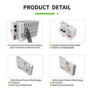 โมดูลเอาต์พุตแบบอะนาล็อก PLC ระบบบัสแบบกระจาย IP20 รองรับ 4 โมดูล ประเภทแรงดันไฟฟ้า - Product Image 4