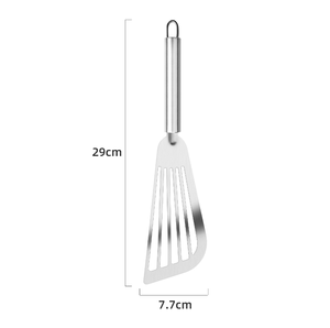 DFT01 Perfect for Frying Heat Resistant Dishwasher Safe Stock wholesales Stainless steel slotted turner Fish turner - Product Image 2