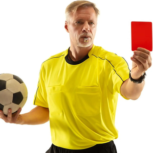 Fußballspiel Training PVC Fußball Schiedsrichter Karte Warnung Schiedsrichter Rot Gelb Karten - Product Image 5