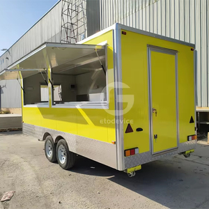 Điều kiện mới thực phẩm Trailer xây dựng thức ăn nhanh nấu ăn nhà bếp nước chìm điện hoàn thành thiết lập tùy chọn thiết bị thực phẩm xe tải - Product Image 1