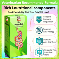 Probióticos en Polvo Más Vendidos de Fábrica para Perros - Apoyo Inmunológico, Salud Intestinal, Digestión, Absorción de Nutrientes, Salud de la Piel