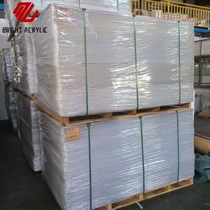 MingLiang taglio personalizzato lampadario LED tonalità 3mm traslucido fogli acrilici 50% trasmissione della luce Non tossico MMA per la pubblicità - Product Image 3