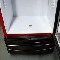 Réfrigérateur à double porte vitrée, à température unique, avec refroidissement par air, pour la présentation de boissons Coca-Cola