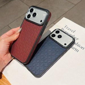 เคสโทรศัพท์มือถือลายตารางหนังแฟชั่น สำหรับ iPhone 17 16 15 pro max ป้องกันรอยนิ้วมือ กันกระแทก TPU ฝาหลังนิ่ม - Product Image 3
