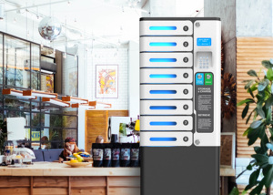 Y2power Mia 8 bay mã pin sạc nhanh công cộng điện thoại di động sạc <span class=keywords><strong>Locker</strong></span> PL-S008-Y2 cho điện thoại thông minh cho nhà hàng - Product Image 6