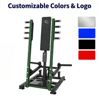 Banc de musculation réglable HB Gym pour press à la poitrine, machine de fitness en métal, capacité 4T, pour exercices assis ou couché, avec support d'épaule lesté