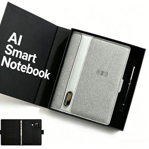 Carnet intelligent IA innovant avec enregistrement vocal et résumé IA pour réunions <span class=keywords><strong>d</strong></span>'affaires, haute sensibilité à la pression - Product Image 2