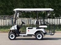 Voiturette de golf électrique 4 places avec moteur puissant et longue autonomie