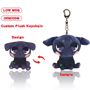 Tùy chỉnh đồ chơi sang trọng nhân vật Keychain PP bông tùy chỉnh sang trọng nhà sản xuất Nhà cung cấp cho cá nhân phim hoạt hình con số đồ chơi sang trọng - Product Image 3