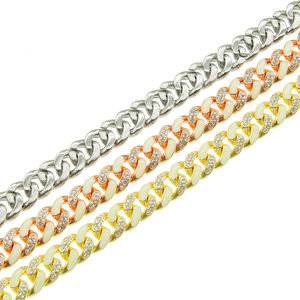 สร้อยคอคิวบาลิงค์เรืองแสงเรียบง่าย สไตล์ฮิปฮอป วัสดุอัลลอยด์ สำหรับผู้ชาย แฟชั่นเครื่องประดับขายส่ง ปี 2026 สินค้าขายดี - Product Image 5