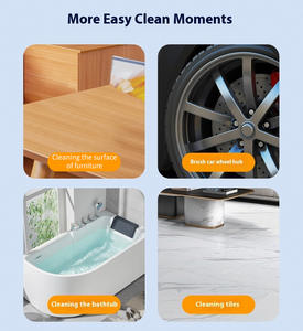 Cepillo de Limpieza Eléctrico Portátil 8 en 1, 80W, Cepillo Giratorio Mágico para Uso Doméstico, Brosse De Nettoyage Electrique - Product Image 5