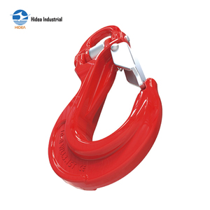 HIDEA <strong>Lifting</strong> <strong>Hook</strong> Single Ring Sliding <strong>Hook</strong> 1.12t to 15t Heavy Duty Anti Rust Powder Coated G80 Slip <strong>Hook</strong> <strong>with</strong> Half Link - Product Image 5
