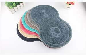 Günstige <span class=keywords><strong>Bulk</strong></span> Sale EVA Katzenstreu matten Rutsch feste Fußmatten Benutzer definierte Haustiere Katzen matten - Product Image 2