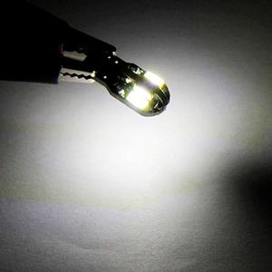 Ampoule LED T10 pour voiture W5W 5630 8SMD 5W, lumière de lecture avec décodage CANBUS, éclairage latéral, éclairage de plaque d'immatriculation - Product Image 4