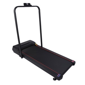 הליכונים ניידים מתקפלים מיני שקטים, ציוד כושר חשמלי עם מסך LED מפלדה לשימוש ביתי - Product Image 2