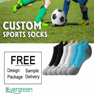 Calcetines Deportivos Acolchados Ecológicos Evergreen, <span class=keywords><strong>6</strong></span> Pares para Hombre, Absorbentes de Sudor, en Existencia, Calcetines Cortos para Correr - Product Image 1