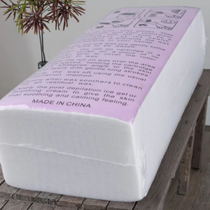 Dải sáp dùng một lần để tẩy lông thuận tiện không dệt giấy sáp làm rụng lông với giấy tẩy lông chức năng kem - Product Image 1