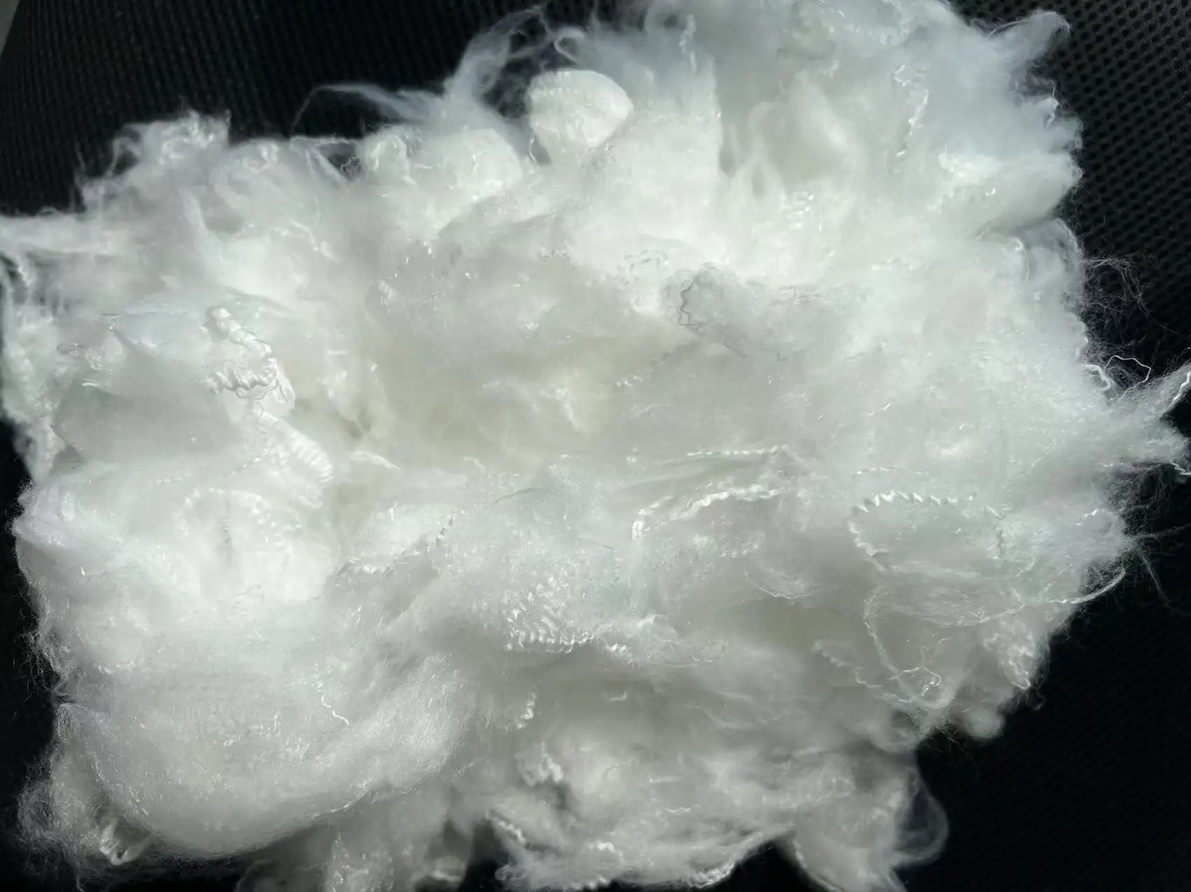 Kualitas Tinggi Grosir Mentah Putih Akrilik Staple Fiber Tow Polyester Staple Fiber untuk Mengisi