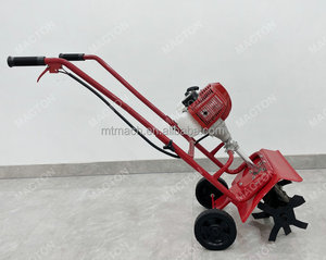 Cultivador Multifuncional de 43CC, Motocultor de Gasolina de Alta Potencia, para Desherbar, Cavar Zanjas, Arado de Zanjas Abiertas, Escarificador de Campos - Product Image 5