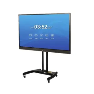4K màn hình cảm ứng Bảng điều chỉnh 55 65 75 inch tất cả trong một bảng tương tác Android cảm ứng hiển thị kiosk - Product Image 2