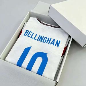 Groothandel Voetbalshirts Nieuwste Populaire Explosieve Shirts Engeland Comfortabel Ademend Speler Fan Versie Kan Worden Gepersonaliseerd - Product Image 1