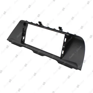 Lemorton pemutar DVD mobil Android 10.1 inci, bingkai pemutar DVD mobil untuk 2009-2015 BMW 5 seri audio Stereo GPS dengan rangkaian kabel RCA