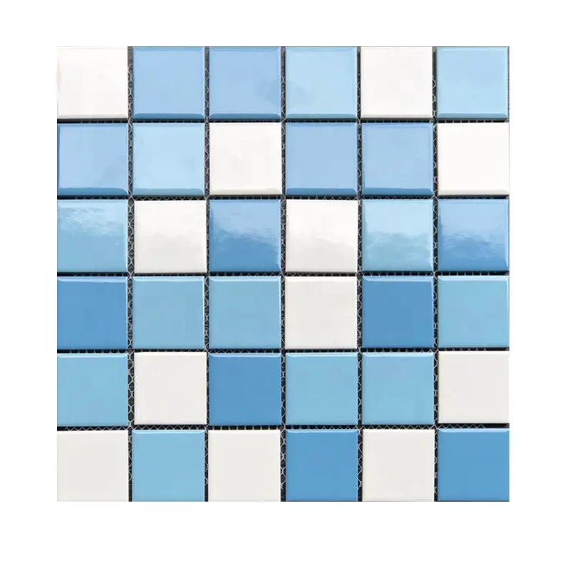 Oshan factory-azulejos de mosaico de buena calidad para piscina, azulejos de mosaico de cristal comercial